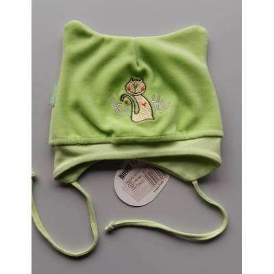 Czapka dla dziecka birko kitty zielona 24h rozmiar: 42/44, kolor: zielony,
