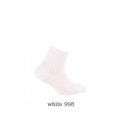 Skarpetki wola w34.126 żakard 6-11 lat rozmiar: 27-29, kolor: kremowy/off white 998, wola
