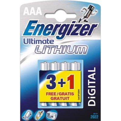 Bateria ENERGIZER Ultimate Lithium L-92 AAA 3+1