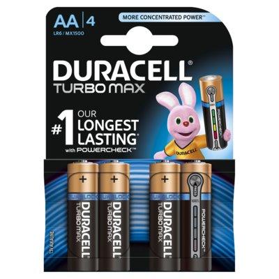 Bateria alkaliczna DURACELL Turbo PowerCheck LR6/AA MN1500 K4