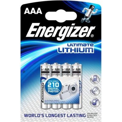 Bateria ENERGIZER Ultimate Lithium L92 AAA LR03/4 szt.