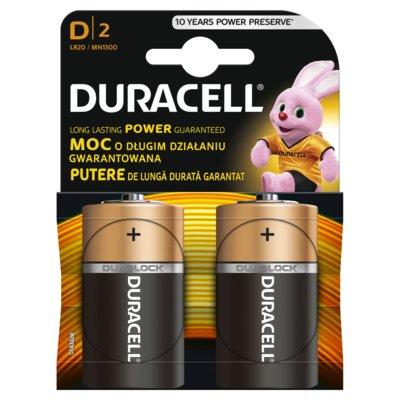 Bateria DURACELL D 2szt.
