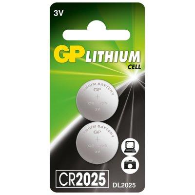 Baterie guzikowe GP CR2025-U2