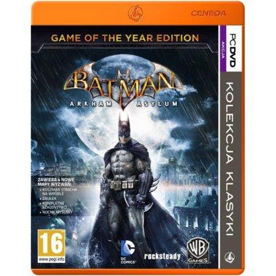 Gra PC CENEGA PKK Batman Arkham Asylum Game of The Year Edition