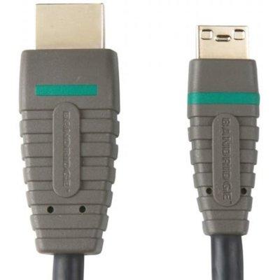 Kabel BANDRIDGE HDMI - mini HDMI 1.3 2m
