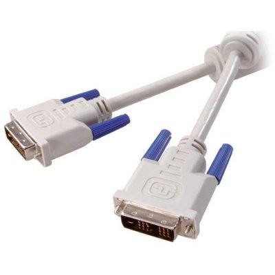 Kabel VIVANCO DVI-I wtyk - 15 pin HD wtyk 1.8 m