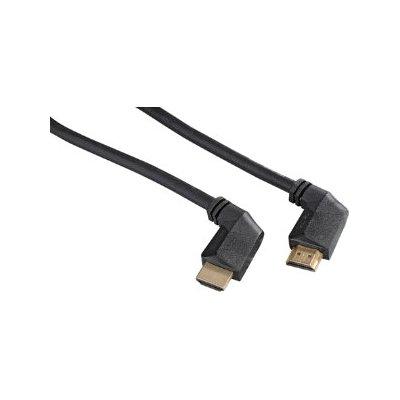 Kabel HAMA HDMI - HDMI kątowy 3 m Techline
