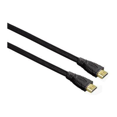 HAMA Kabel HDMI - HDMI Nylon 1.75 m Czarny