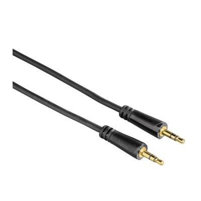 Kabel HAMA Audio Cab 3.5 mm 0,.75 m 3S Czarny
