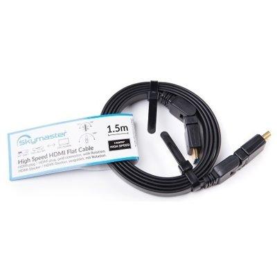 Kabel SKYMASTER HDMI - HDMI 1.5m Flexible