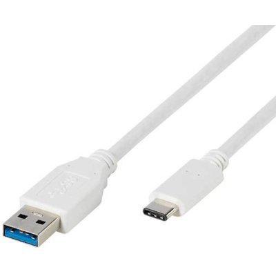 Kabel USB VIVANCO USB typ A - USB Typ C 1m Biały