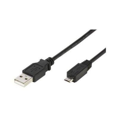 Kabel VIVANCO USB - microUSB 1m Czarny