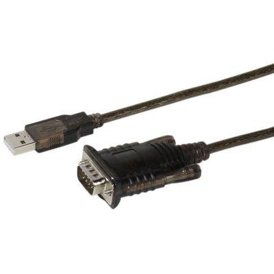 Kabel-adapter VIVANCO 36667 USB - Szeregowy D-Sub 1.5m Czarny