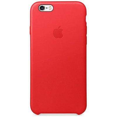 Etui APPLE Leather Case do iPhone 6/6s Czerwony