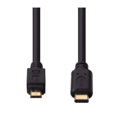 Kabel HAMA USB typ C - micro USB B 0,75m