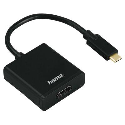 Adapter HAMA USB-C - HDMI (wtyk - gniazdo) 135726