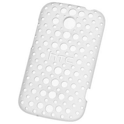 Etui zatrzaskowe HTC HC C780 Hard Shell do HTC Desire C Przezroczysty