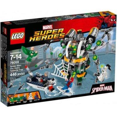 Klocki LEGO 76059 Super Heroes (Spiderman - Pułapka z mackami Doc Ocka)