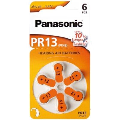 Bateria do aparatu słuchowego PANASONIC PR13/PR48 6 szt