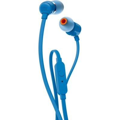 Przewodowe słuchawki dokanałowe JBL T110 Niebieski