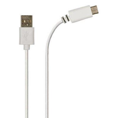 Kabel USB AZURI USB typ A - USB Typ C 1m Biały