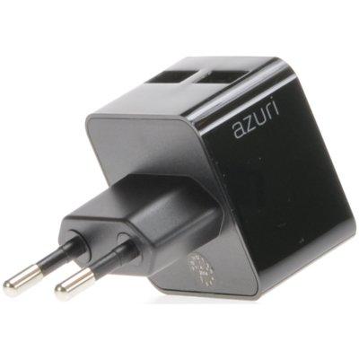 Ładowarka sieciowa AZURI 2 A/2 x USB