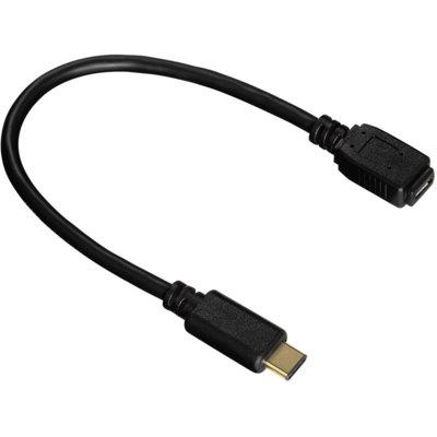 Kabel HAMA USB-C - MICRO USB 2.0 0.15m