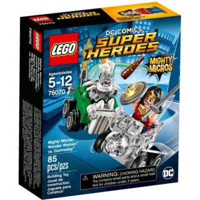 Klocki LEGO Super Heroes Mighty Micros: Wonder Woman kontra Doomsday 76070