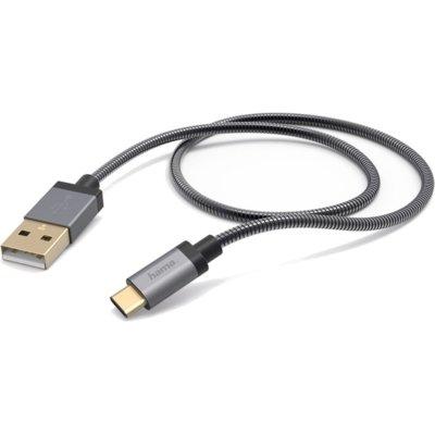 Kabel HAMA USB Typ-C, 1,5 m Antracyt