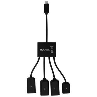 Kabel ARKAS HQCable FH-CL023 OTG 3 x USB gniazdo - microUSB wtyk