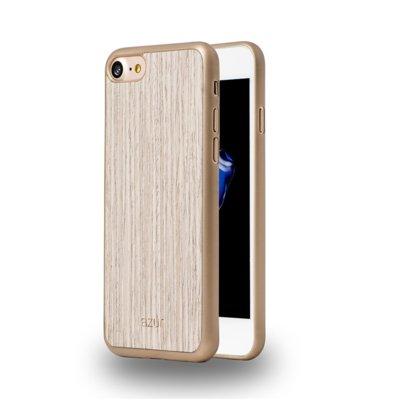 Etui AZURI Elegante Apple iPhone 7/8 drewno beżowy AZCOVELWOODIPH7-BGE