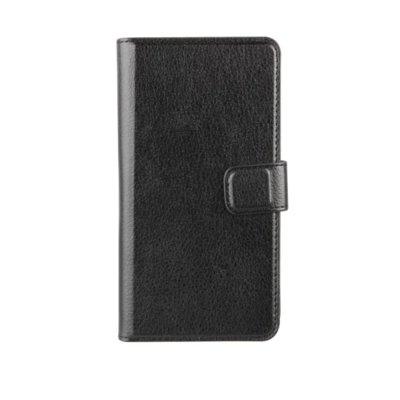 Pokrowiec XQISIT Slim Wallet Case do Samsung Galaxy J7 (2017) Czarny