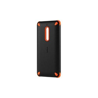 Etui NOKIA Rugged Impact Case CC-501 do Nokia 6 Pomarańczowo - czarny
