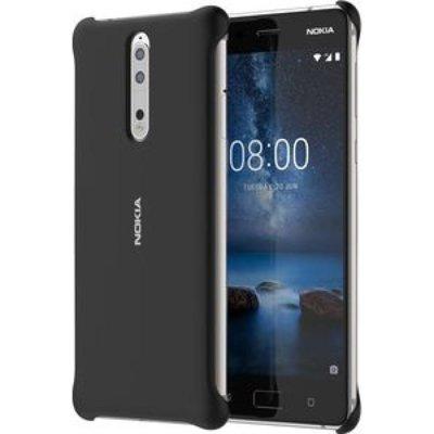 Etui NOKIA Soft Touch Case CC-801 do Nokia 8 Czarny