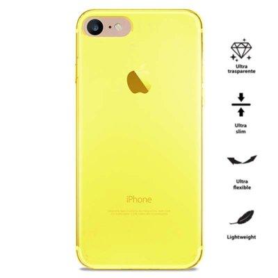 Etui PURO 0.3 Nude do iPhone 7 Fluo Yellow