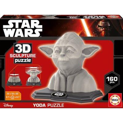 Puzzle EDUCA 3D Rzeźba Yoda