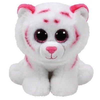Maskotka TY INC Beanie Babies (42186) Tabor - Różowo-biały tygrys 15cm