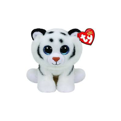 Maskotka TY INC Beanie Boos Tundra - biały tygrys 15cm 42106