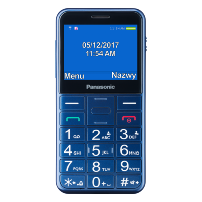 Telefon komórkowy PANASONIC KX-TU150EXC Niebieski