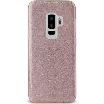 Etui PURO Glitter Shine Cover do Samsung Galaxy S9+ Różowe złoto SGS9PSHINERGOLD