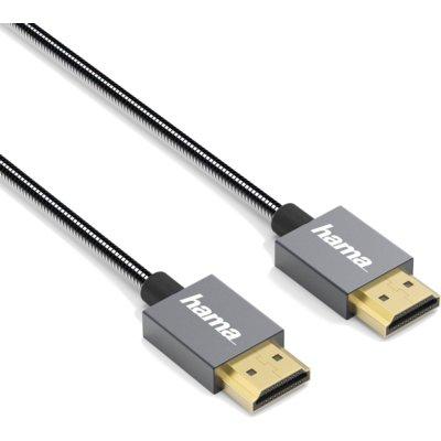 Kabel HAMA HDMI-HDMI 0,75 m Antracyt 001357920000