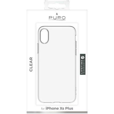Etui PURO Clean Cover do Apple iPhone XS Max Przezroczysty