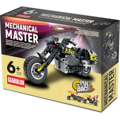 Klocki GEARBLOX Mechanical Master - Motocykl
