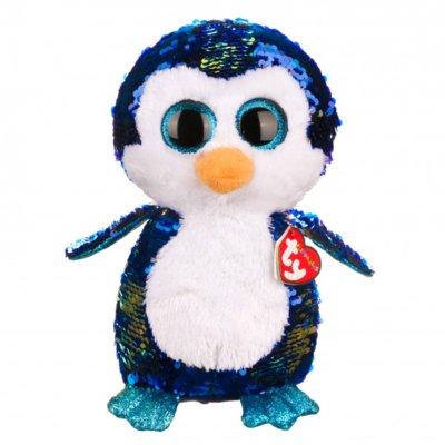 Maskotka TY INC Beanie Boos Flippables Payton - pingwin 15 cm