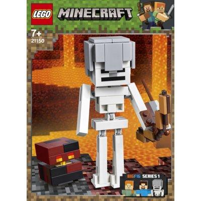 LEGO Minecraf 21150 BigFig - szkielet z kostką magmy