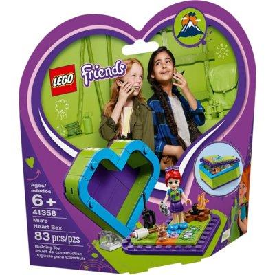 Klocki LEGO Friends - Pudełko w kształcie serca Mii 41358