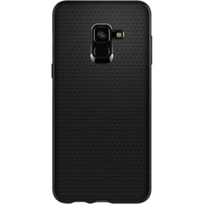 Etui SPIGEN Liquid Air do Samsung Galaxy A8 (2018) Czarny matowy