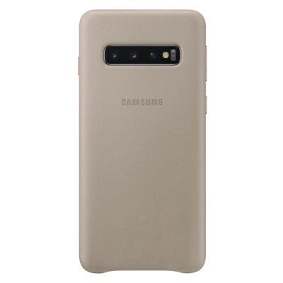 Etui SAMSUNG Leather Cover do Samsung Galaxy S10 Szary EF-VG973LJEGWW