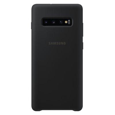 Etui SAMSUNG Silicone Cover do Galaxy S10+ Czarny EF-PG975TBEGWW