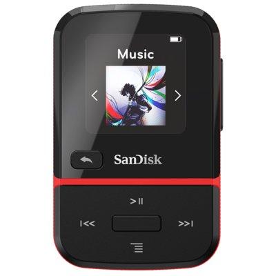 Odtwarzacz MP3 SANDISK Clip Sport Go 16GB Czerwony